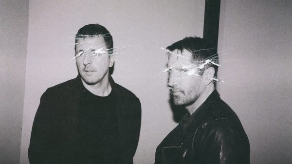 A photo of Nine Inch Nails.
