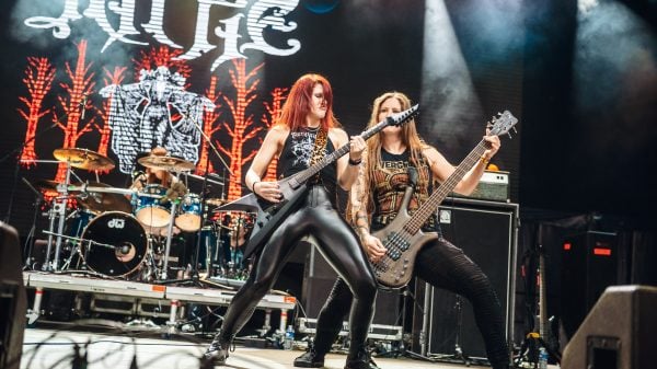 A photo of the band Kittie.