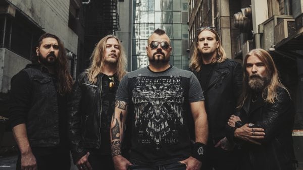 A photo of the band Sabaton.