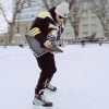 Megadeth guitarist Teemu Mäntysaari performing a shredding guitar solo on ice for ‘Let There Be Shred’