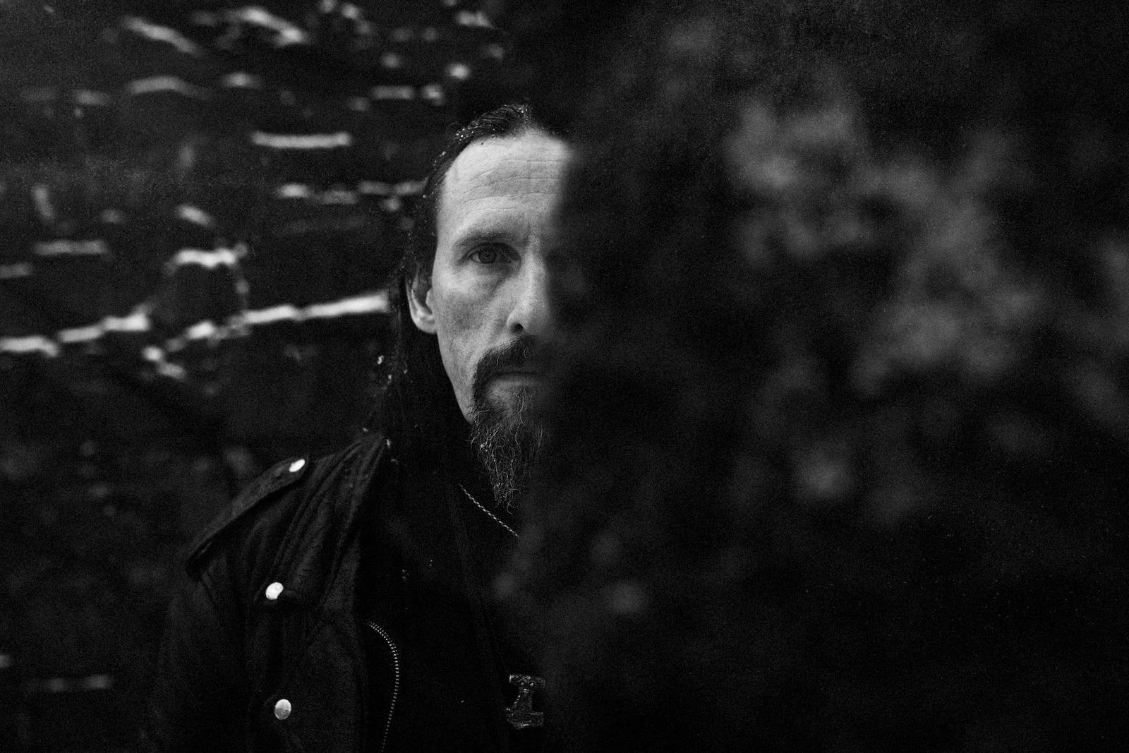 Norwegian black metal band TRELLDOM with vocalist Gaahl performing live