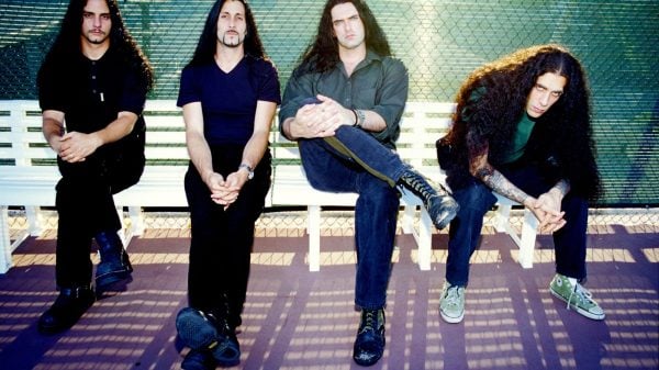 A photo of Type O Negative.