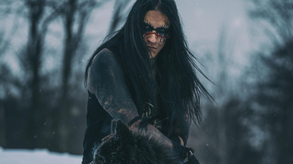 Promotional photo of the black metal artist Blackbraid.