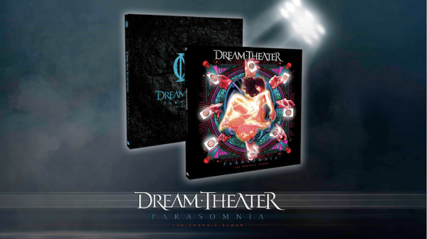 A photo of Dream Theater's upcoming Parasomnia comic.